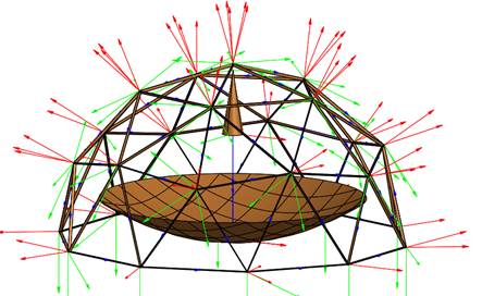 geodesic struts rect